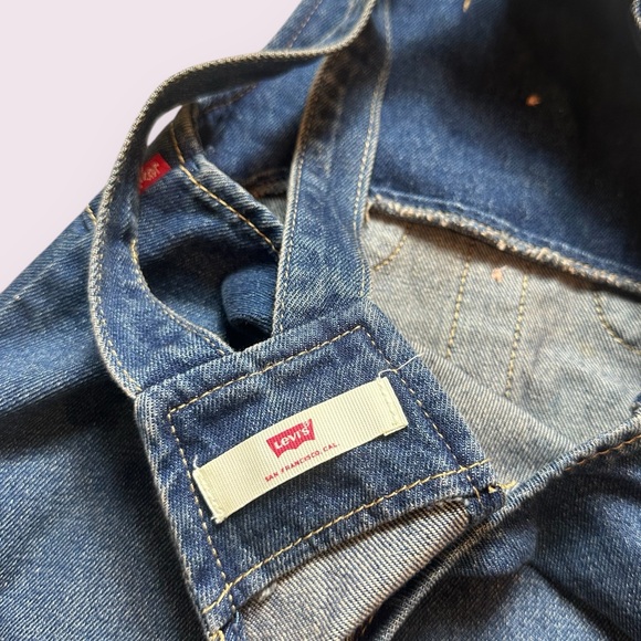Toddler Levi’s Denim Overall Dress with Button Front Size 2T - Picture 8 of 8